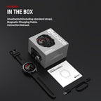 Zeblaze Stratos 4 Rugged GPS Smart Watch, Black — product detail image 14