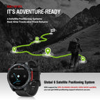 Zeblaze Stratos 4 Rugged GPS Smart Watch, Black — product detail image 4