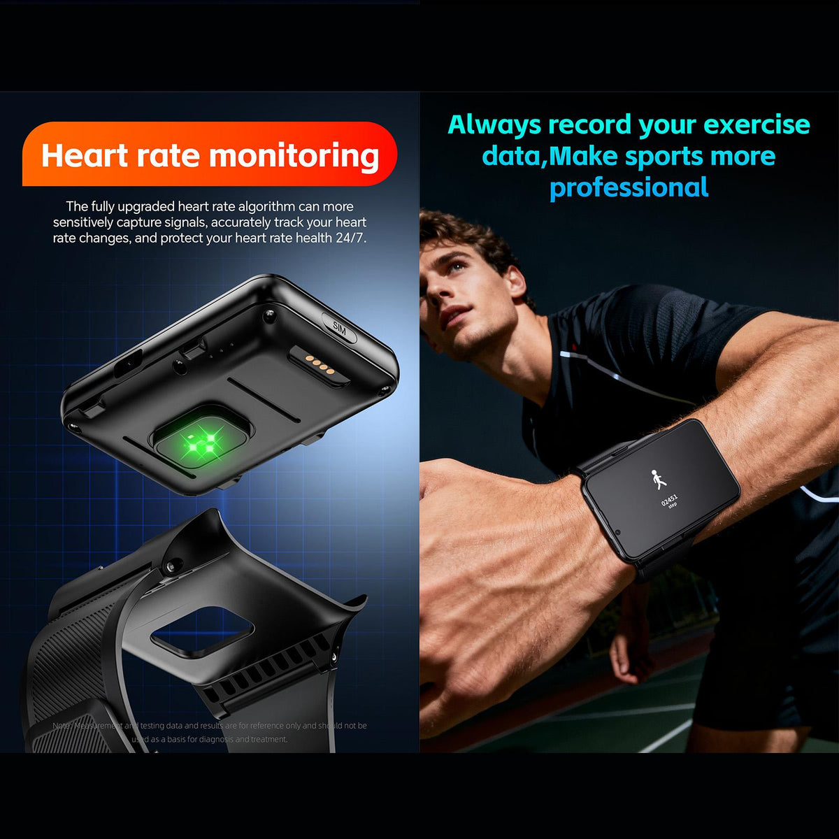 LOKMAT APPLLP Max 2.88-inch 4G Android Smart Watch, 6GB/128GB — product detail image 11