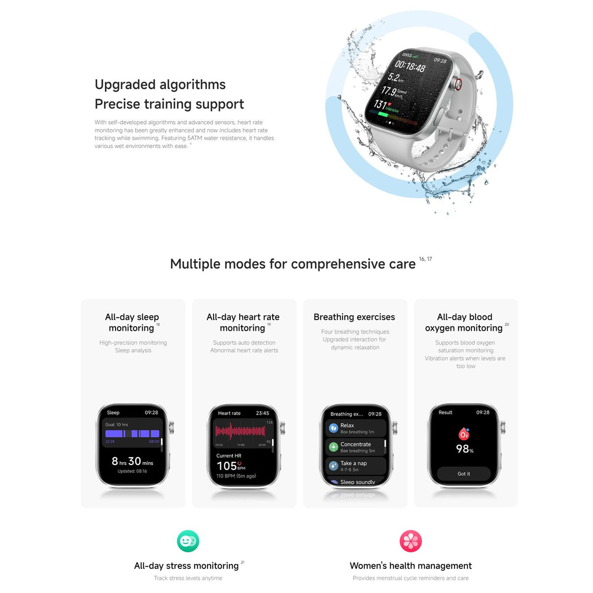 Xiaomi Redmi Watch 6 2.07-inch AMOLED, Silver — product detail image 11
