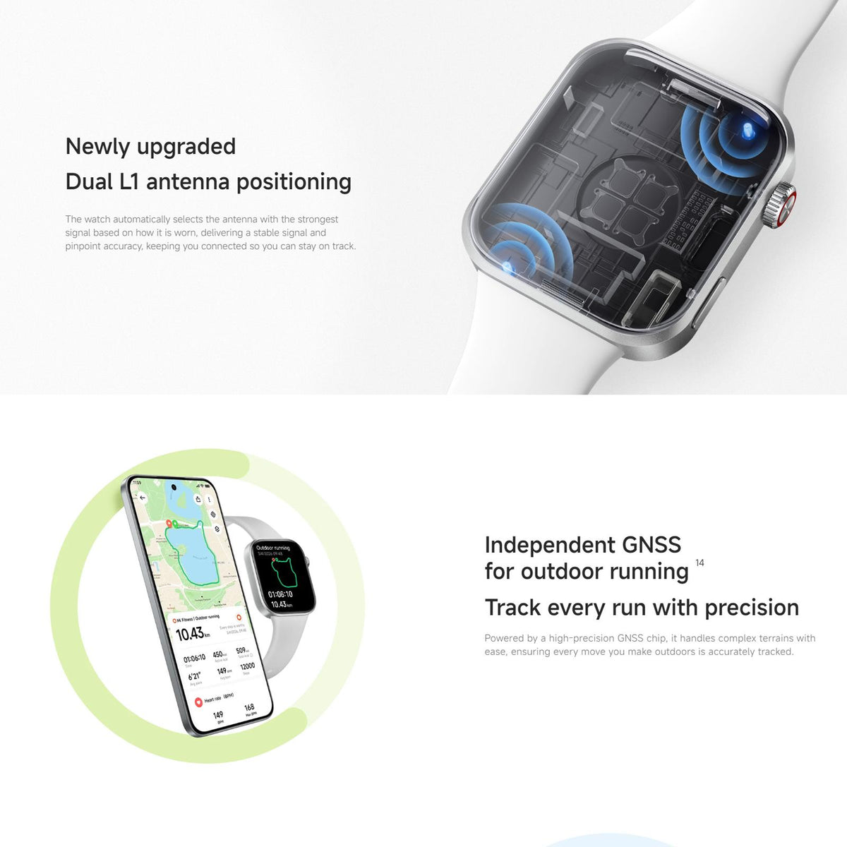 Xiaomi Redmi Watch 6 2.07-inch AMOLED, Silver — product detail image 10