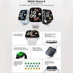 Xiaomi Redmi Watch 6 2.07-inch AMOLED, Silver — product detail image 1