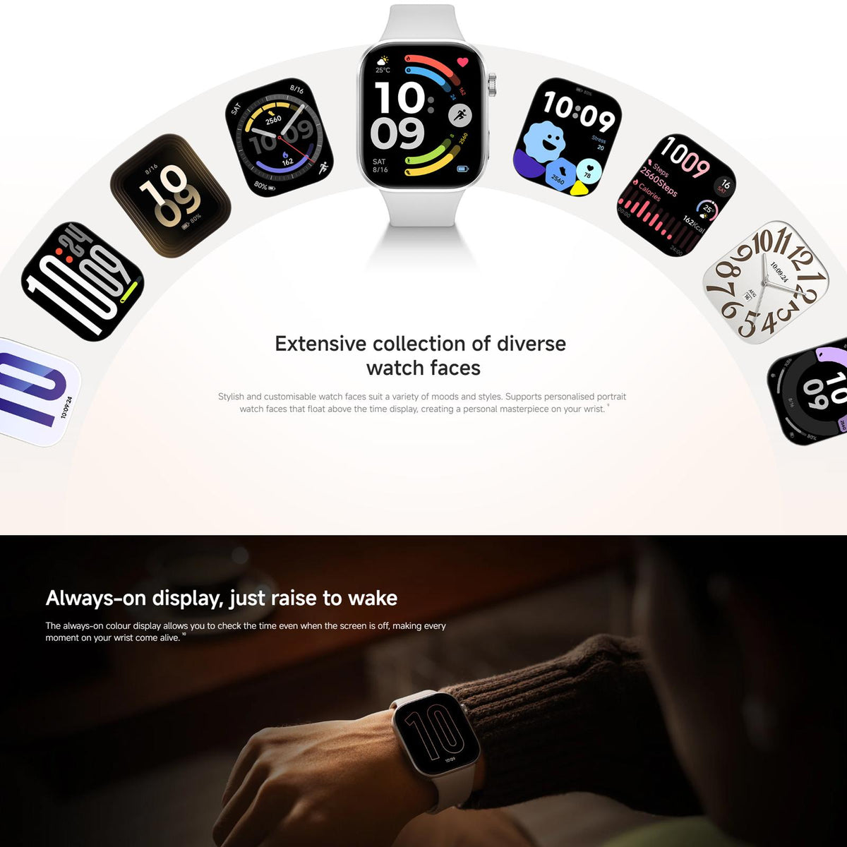 Xiaomi Redmi Watch 6 2.07-inch AMOLED, Silver — product detail image 4