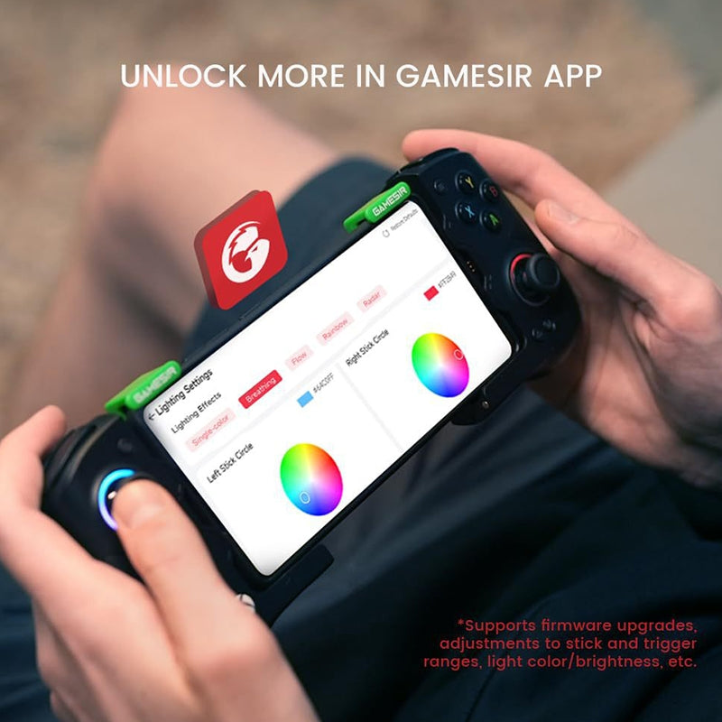 GameSir X4 Aileron split Bluetooth gaming controller detail 12