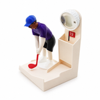 Custom Head Interactive Golf Bottle Opener | Creative Figure Cap Launcher Game for Home Bar & Man Cave Best Gift for Him
