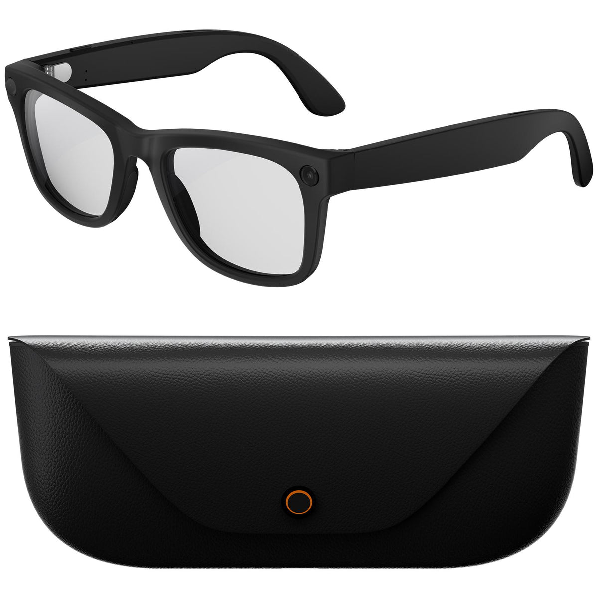 HD5 Ultra 8MP AI Camera & Translation Glasses with Charging Case product view