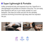 Hyperdrum motion-sensing virtual drum kit detail 4