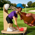 Custom Head Interactive Golf Bottle Opener | Creative Figure Cap Launcher Game for Home Bar & Man Cave Best Gift for Him