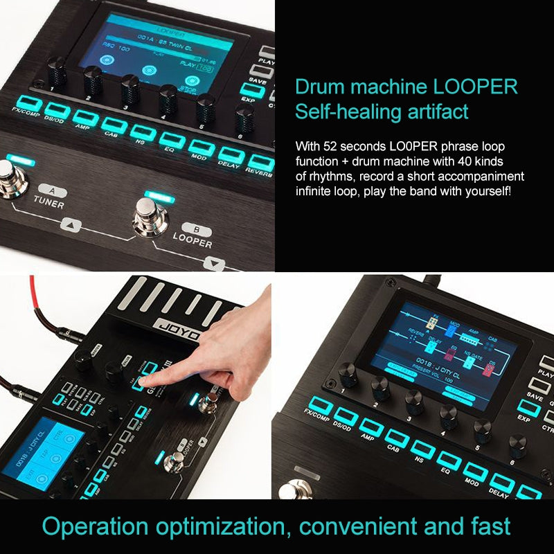 JOYO GEM BOX III multi-effects guitar processor detail 3