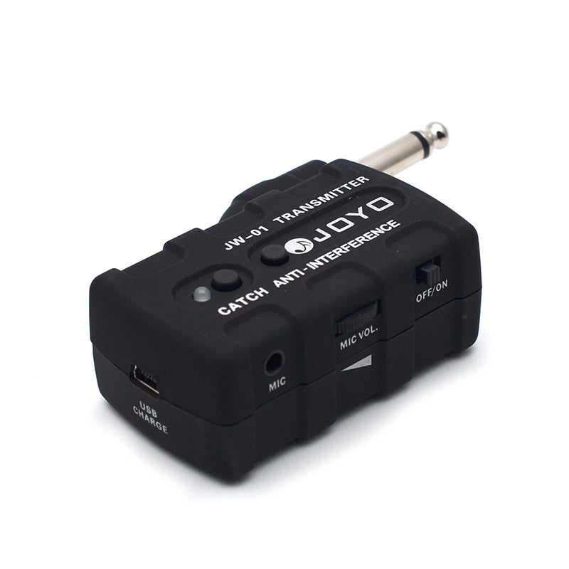 JOYO JW-01 wireless guitar transmitter and receiver detail 3