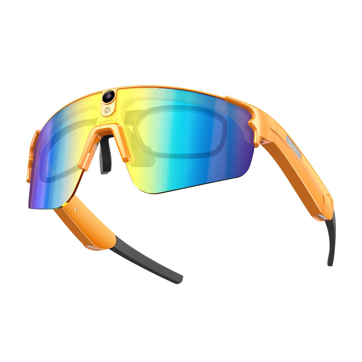 L805 8MP AI Cycling Glasses with Stabilization & Polarized Lenses product view