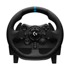 Logitech G923 racing wheel and pedals detail 1