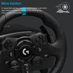 Logitech G923 racing wheel and pedals detail 4