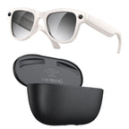 M02 Ultra 8MP Photochromic AI Smart Glasses with Charging Case product view