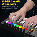 MD02 25-key portable MIDI keyboard controller detail 6