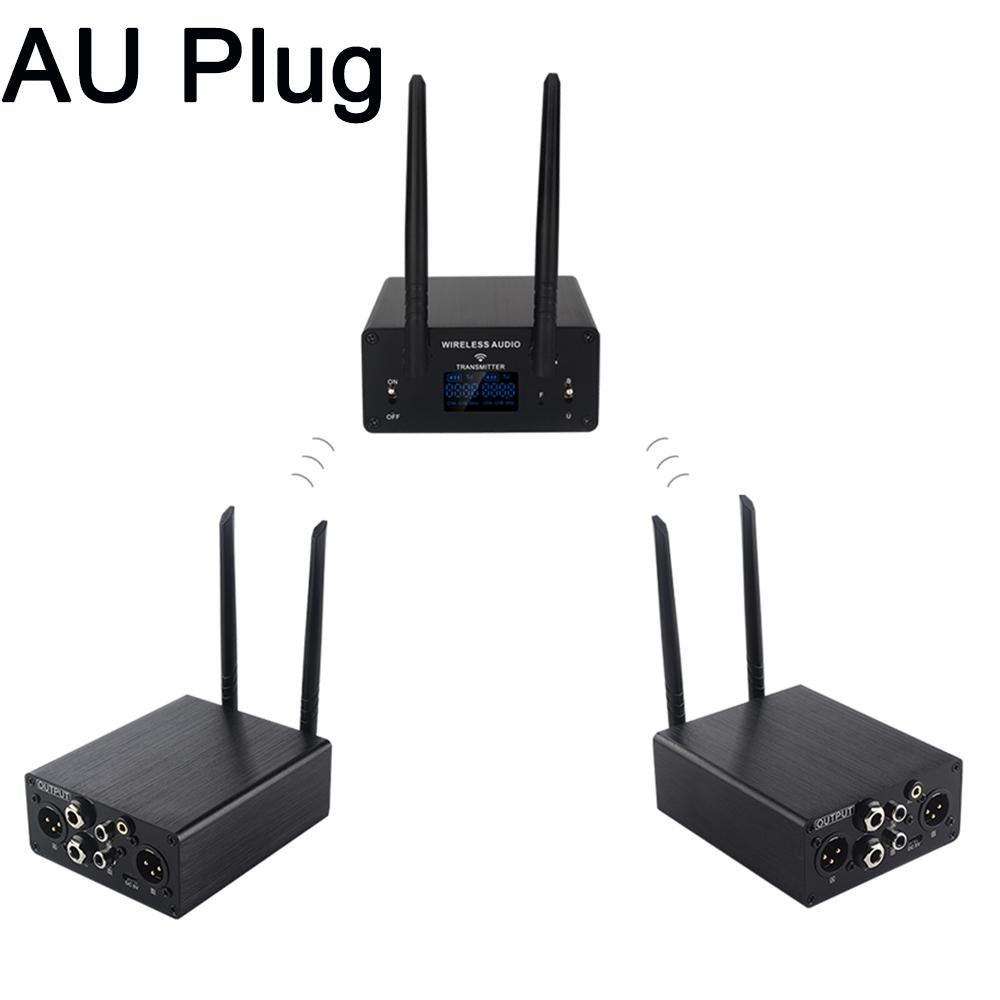 Measy AU680AR2 wireless XLR audio transmitter and receiver 2-set with AU plug