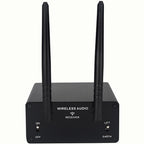 Measy AU680AR2 long-range wireless audio transmitter and receiver for stage and studio use
