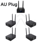 Measy AU680AR4 wireless XLR audio transmitter and receiver 4-set with AU plug