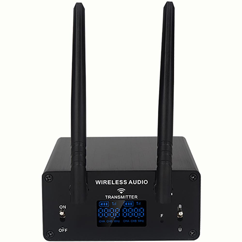Measy AU680AR4 professional wireless audio system with XLR, RCA, 6.35mm and 3.5mm connections
