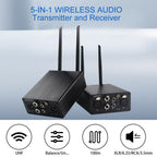 Measy AU680AR4 low-latency Hi-Fi wireless audio system with 20 selectable channels