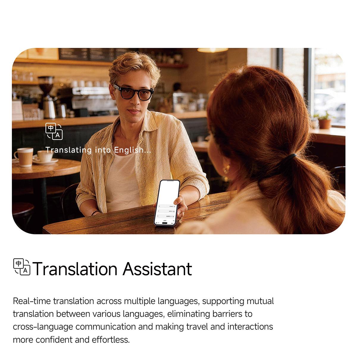 MT5 Ultra 8MP AI Smart Glasses with Charging Case & WiFi — comfort and lightweight frame