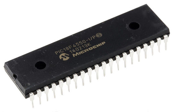 PIC18F4550-I/P Microchip Technology PDIP-40 8-Bit PIC Microcontroller