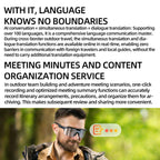 Q01 8MP Outdoor AI Sports Glasses with Stabilization — dual-microphone noise reduction
