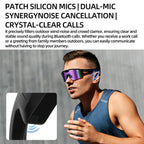 Q01 8MP Outdoor AI Sports Glasses with Stabilization — comfort and lightweight frame