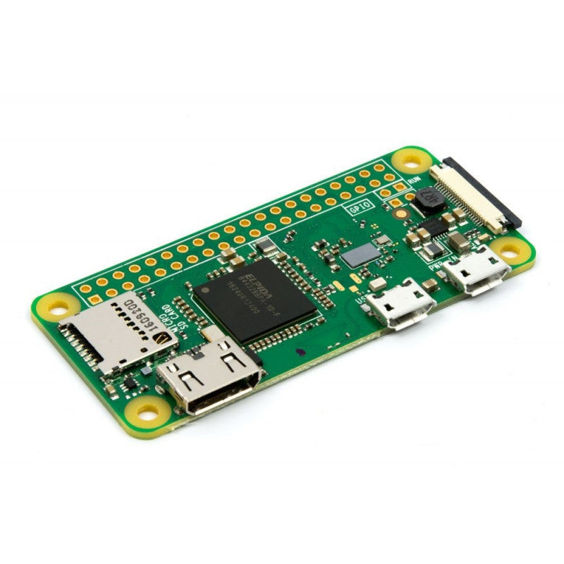 Raspberry Pi Zero W (Wireless) With in-built Wi-Fi and Bluetooth - Headerless