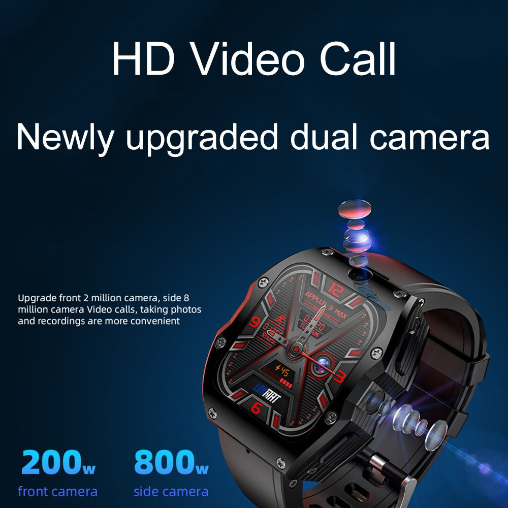 LOKMAT APPLLP 3 Max 2.02-inch 4G Smart Watch, Blue — product detail image 8