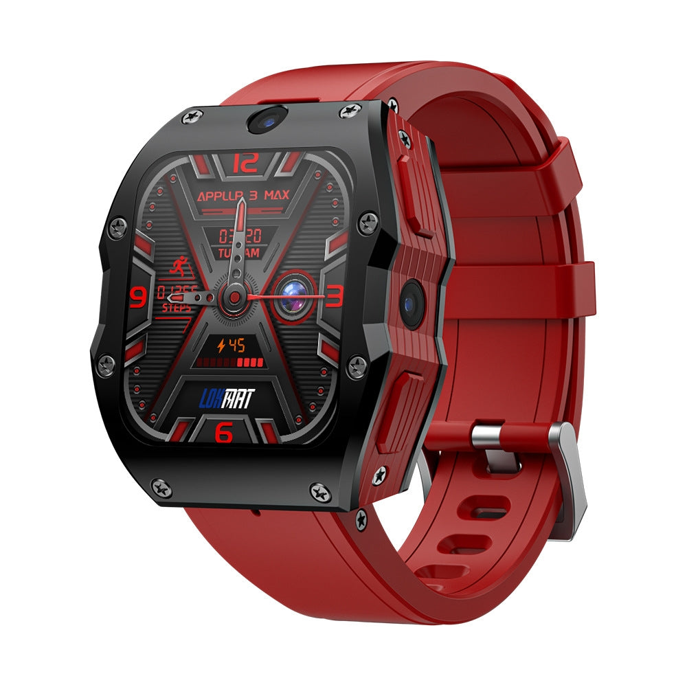 LOKMAT APPLLP 3 Max 2.02-inch 4G Smart Watch, Blue — product detail image 2