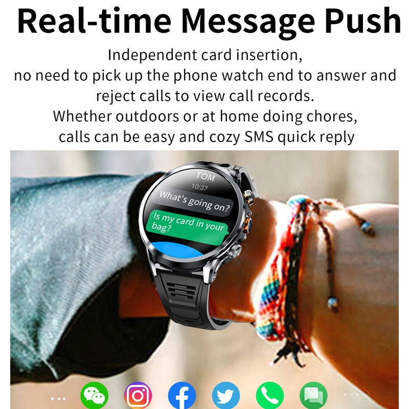 H18 1.95-inch SIM Android Smart Watch, 2GB/32GB, Black — product detail image 10