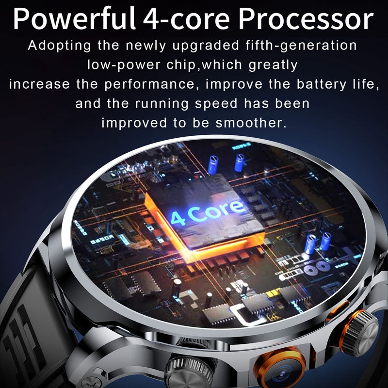 H18 1.95-inch SIM Android Smart Watch, 2GB/32GB, Black — product detail image 2