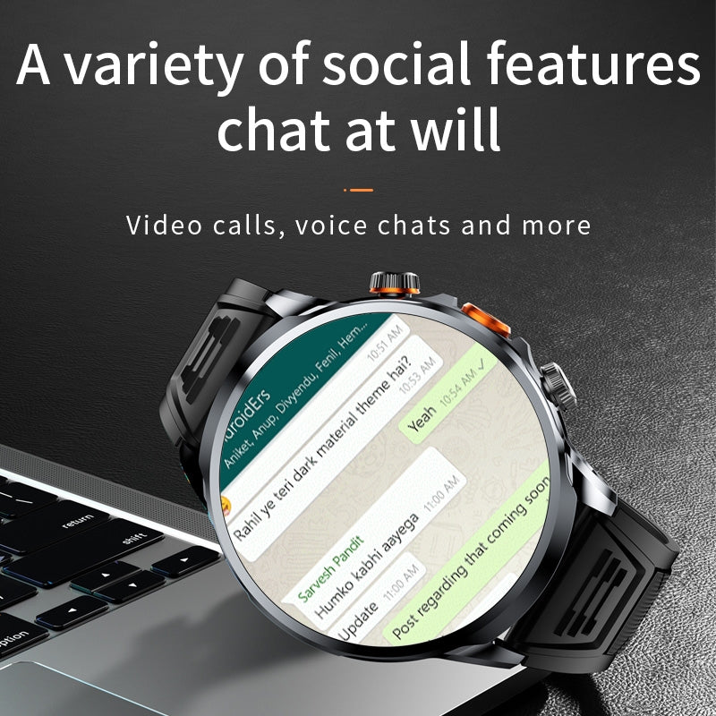 H18 1.95-inch SIM Android Smart Watch, 2GB/32GB, Black — product detail image 7