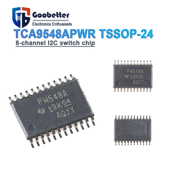 TCA9548APWR Texas Instruments TSSOP-24 8-Channel I2C Switch