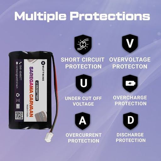 Saregama Carvaan Battery | 3.7V Battery with 3600mah Capacity