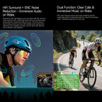 W640 8MP AI Cycling Smart Glasses with 6-Axis Stabilization — technical specifications